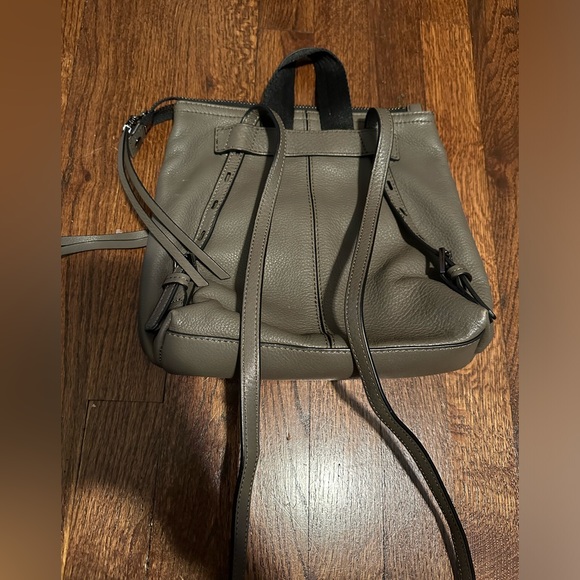 Botkier Noho Gray Leather Backpack - Picture 8 of 10